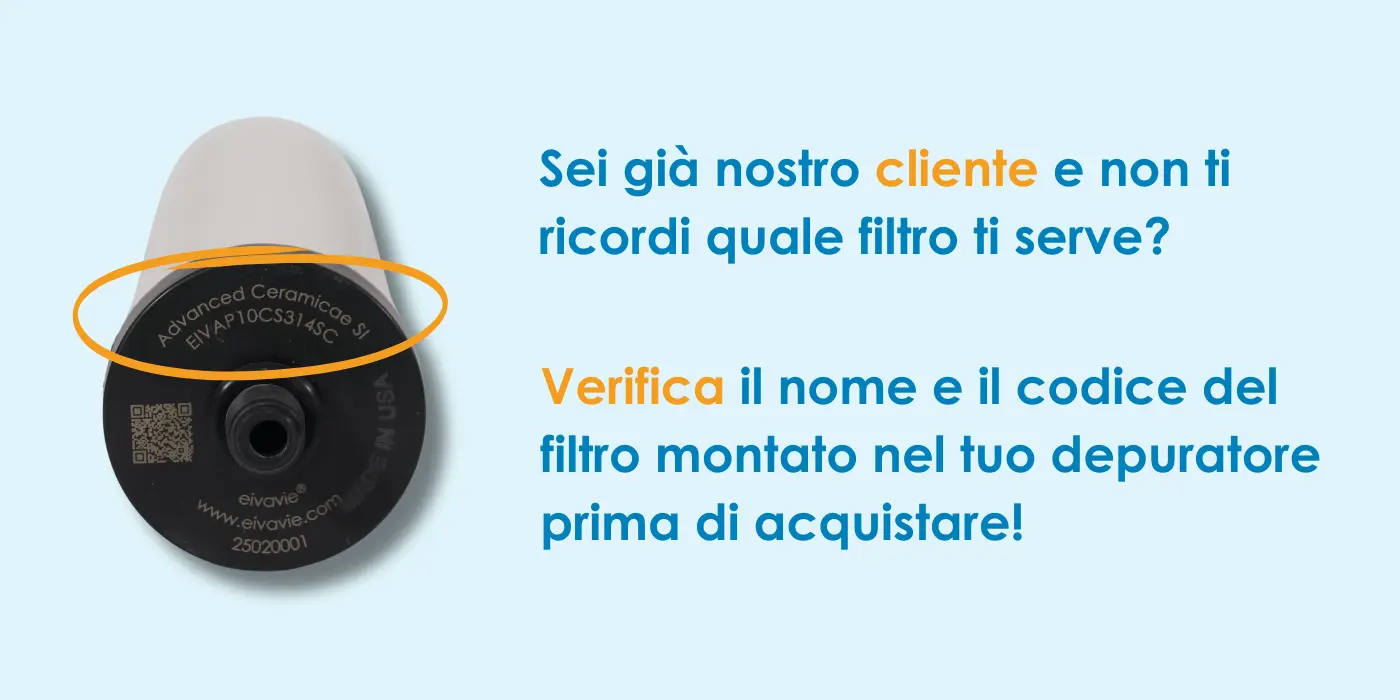 Scegli il filtro corretto