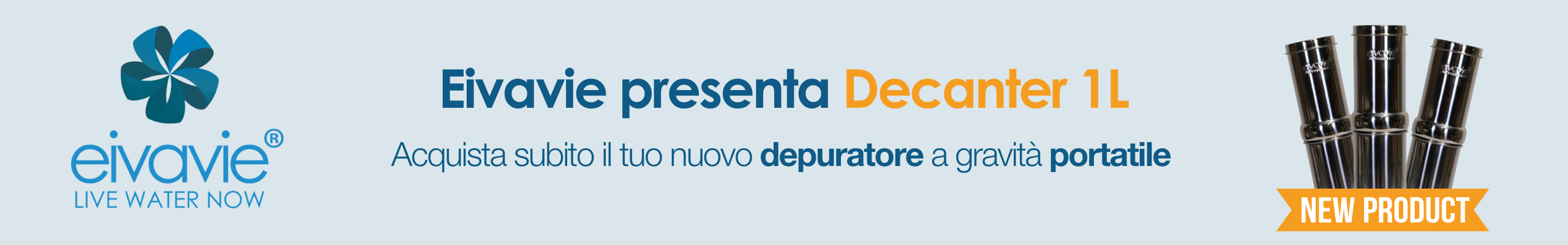 Eivavie presenta Decanter da 1L