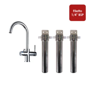 Pacchetto-sotto-lavello-TRIO-con-miscelatore-a-tre-vie-inox