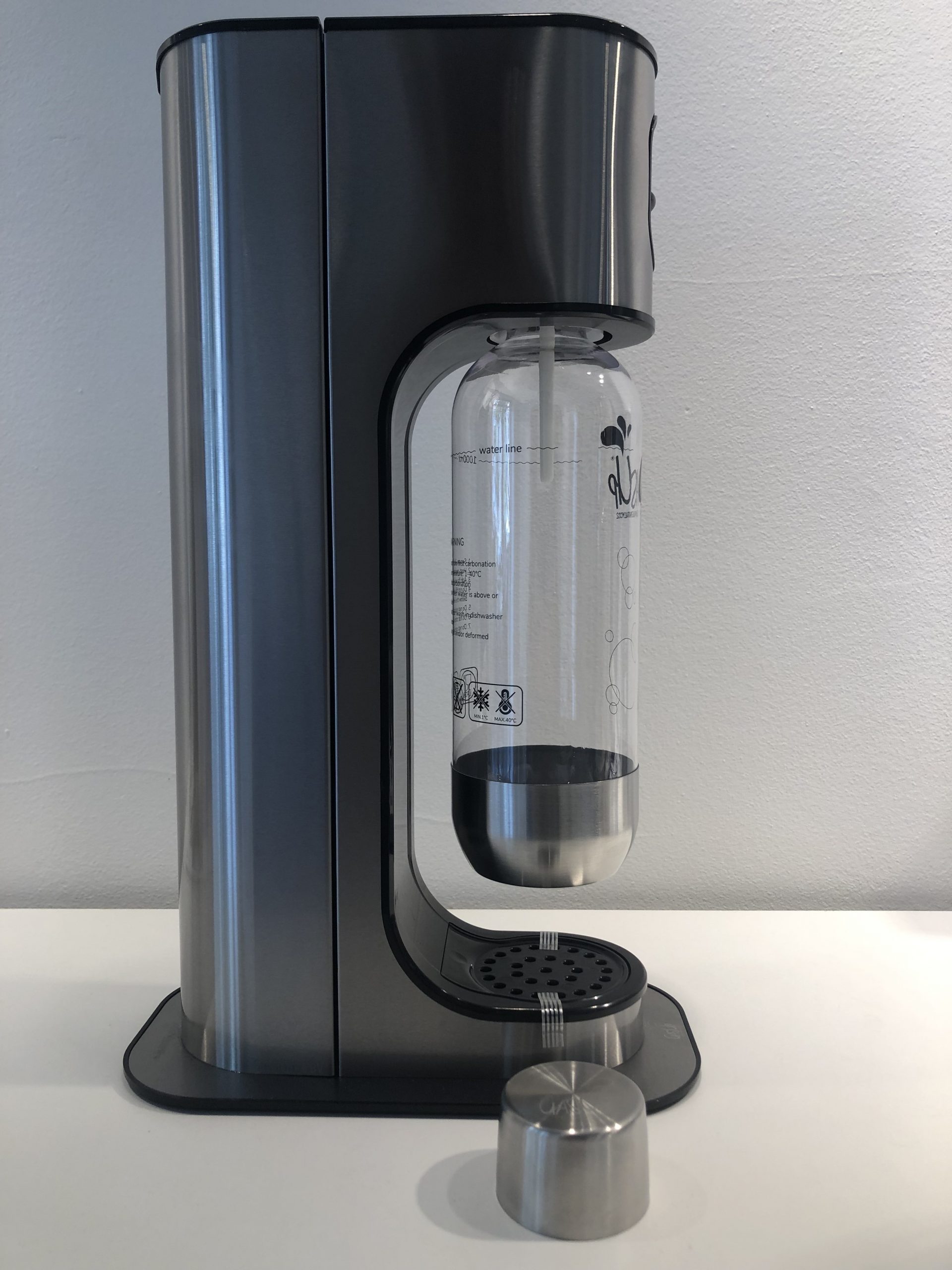 Set di 2 Bottiglie Gas-Up da 1 Lt. per gasatore Iron