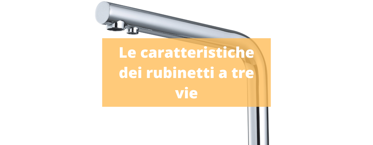 rubinetti a tre vie per depuratori acqua